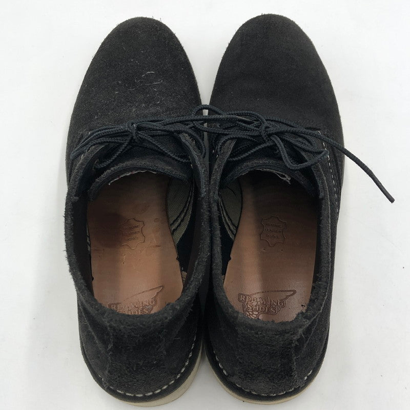 【中古品】【メンズ】 RED WING レッドウィング CLASSIC CHUKKA 3147 クラシック チャッカ 靴 ワークブーツ USA製 164-251118-ks-19-tei カラー：ブラック 万代Net店