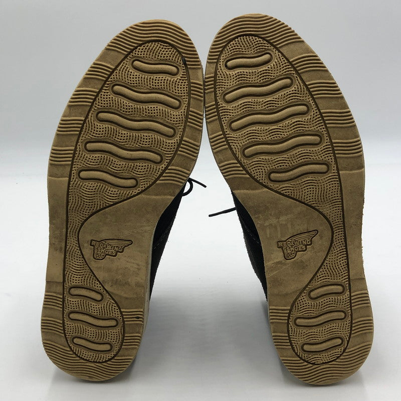 【中古品】【メンズ】 RED WING レッドウィング CLASSIC CHUKKA 3147 クラシック チャッカ 靴 ワークブーツ USA製 164-251118-ks-19-tei カラー：ブラック 万代Net店