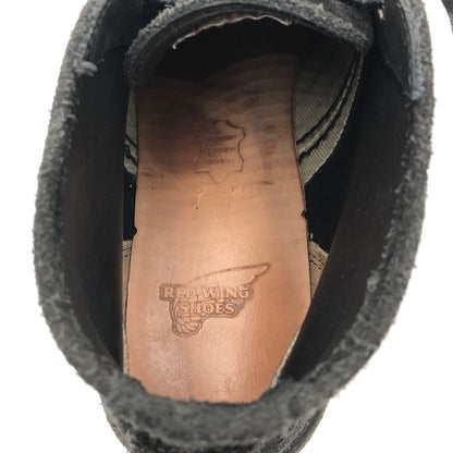 【中古品】【メンズ】 RED WING レッドウィング CLASSIC CHUKKA 3147 クラシック チャッカ 靴 ワークブーツ USA製 164-251118-ks-19-tei カラー：ブラック 万代Net店