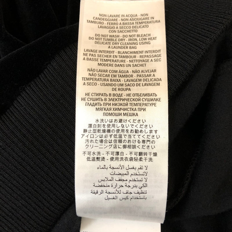 【中古美品】【メンズ】 GUCCI グッチ EMBROIDERED ROMANTIC MOTTO SWEAT SHIRT 596384 エンブロイダード ロマンティック モト スウェットシャツ トップス 141-250321-kk-08-tei サイズ：XL カラー：ブラック 万代Net店