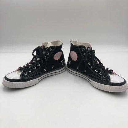 【中古品】【メンズ】 × FRAGMENT DESIGN フラグメントデザイン 別注 コラボ CHUCK 70 BY YOU HI A06213C チャック70 バイユー ハイ スニーカー 靴 162-250402-kk-19-tei カラー：PINK/BLACK 万代Net店