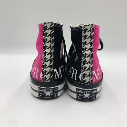【中古品】【メンズ】 × FRAGMENT DESIGN フラグメントデザイン 別注 コラボ CHUCK 70 BY YOU HI A06213C チャック70 バイユー ハイ スニーカー 靴 162-250402-kk-19-tei カラー：PINK/BLACK 万代Net店