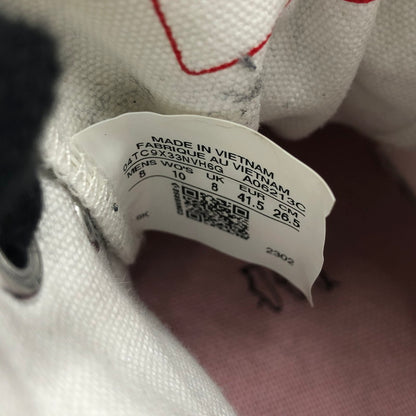 【中古品】【メンズ】 × FRAGMENT DESIGN フラグメントデザイン 別注 コラボ CHUCK 70 BY YOU HI A06213C チャック70 バイユー ハイ スニーカー 靴 162-250402-kk-19-tei カラー：PINK/BLACK 万代Net店