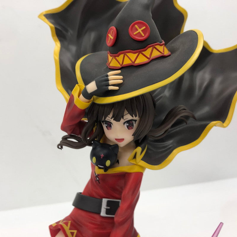 【中古品】 この素晴らしい世界に祝福を！ めぐみん AnimeOpeningEdition 1/7 フィギュア キャラアニ 053-260725-ns-05-tei 万代Net店
