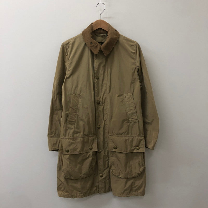 【中古品】【メンズ】 BARBOUR バブアー BORDER SL SHAPE MEMORY COAT 1801254 ボーダー SL シェイプ メモリーコート アウター 141-250321-kk-18-tei サイズ：34 カラー：カーキ 万代Net店