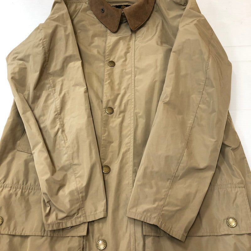 【中古品】【メンズ】 BARBOUR バブアー BORDER SL SHAPE MEMORY COAT 1801254 ボーダー SL シェイプ メモリーコート アウター 141-250321-kk-18-tei サイズ：34 カラー：カーキ 万代Net店