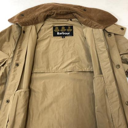 【中古品】【メンズ】 BARBOUR バブアー BORDER SL SHAPE MEMORY COAT 1801254 ボーダー SL シェイプ メモリーコート アウター 141-250321-kk-18-tei サイズ：34 カラー：カーキ 万代Net店