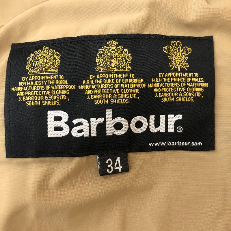 【中古品】【メンズ】 BARBOUR バブアー BORDER SL SHAPE MEMORY COAT 1801254 ボーダー SL シェイプ メモリーコート アウター 141-250321-kk-18-tei サイズ：34 カラー：カーキ 万代Net店