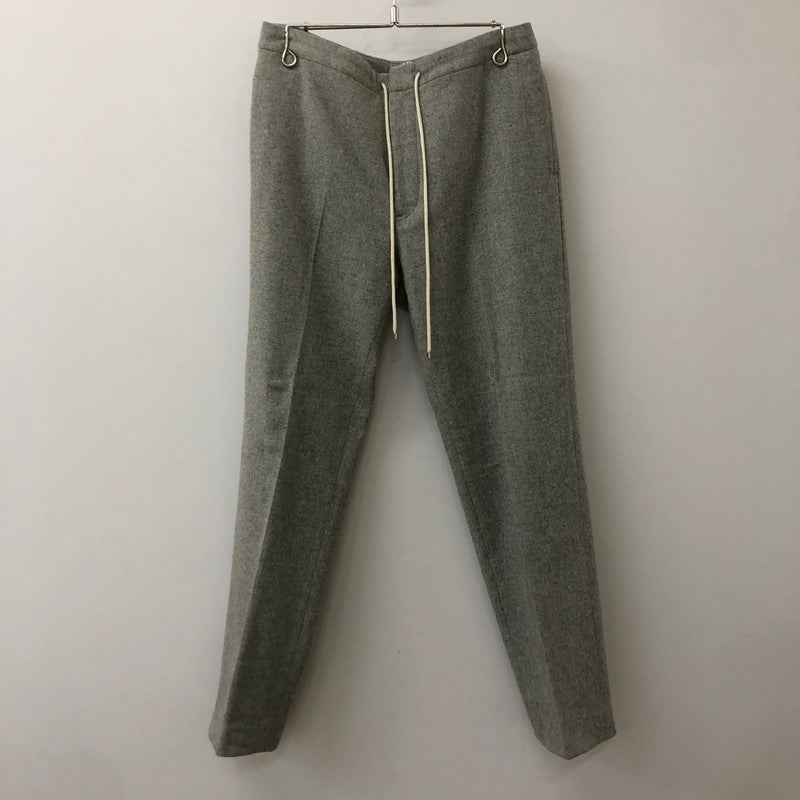 【現状渡し品】【メンズ】 AURLEE オーラリー 16AW SUPER SOFT FLANNEL SLACKS A6AP03SF スーパーソフト フランネルスラックス ボトムス パンツ 151-250321-kk-23-tei サイズ：3 カラー：グレー 万代Net店
