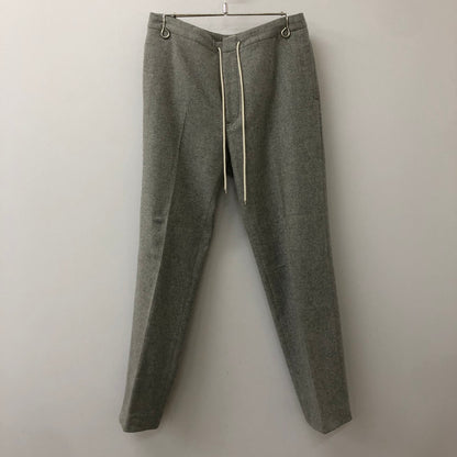 【現状渡し品】【メンズ】 AURLEE オーラリー 16AW SUPER SOFT FLANNEL SLACKS A6AP03SF スーパーソフト フランネルスラックス ボトムス パンツ 151-250321-kk-23-tei サイズ：3 カラー：グレー 万代Net店
