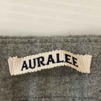 【現状渡し品】【メンズ】 AURLEE オーラリー 16AW SUPER SOFT FLANNEL SLACKS A6AP03SF スーパーソフト フランネルスラックス ボトムス パンツ 151-250321-kk-23-tei サイズ：3 カラー：グレー 万代Net店