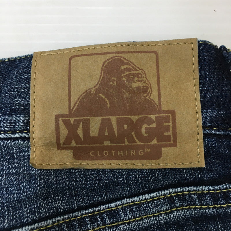 【中古品】【メンズ】 BAGGY STRETCH DENIM PANTS 101251031021 バギーストレッチ デニムパンツ ボトムス 153-250329-kk-22-tei サイズ：30 カラー：インディゴ 万代Net店