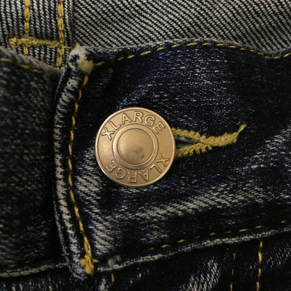 【中古品】【メンズ】 BAGGY STRETCH DENIM PANTS 101251031021 バギーストレッチ デニムパンツ ボトムス 153-250329-kk-22-tei サイズ：30 カラー：インディゴ 万代Net店