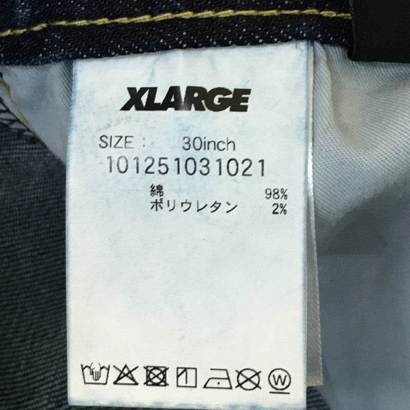 【中古品】【メンズ】 BAGGY STRETCH DENIM PANTS 101251031021 バギーストレッチ デニムパンツ ボトムス 153-250329-kk-22-tei サイズ：30 カラー：インディゴ 万代Net店