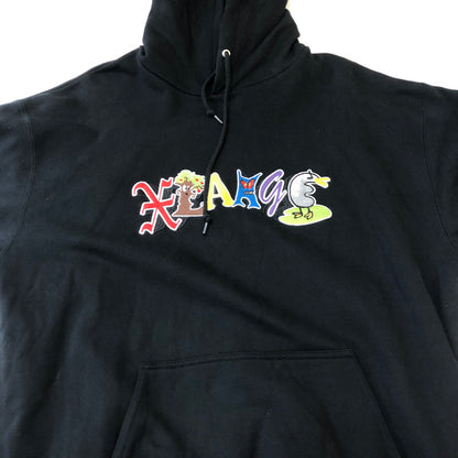 【中古品】【メンズ】 XLARGE エクストララージ PERSONALS HOODED SWEATSHIRT 101244012004 パーソナルズ フーデッド スウェットシャツ トップス プルオーバーフーディー パーカー 142-250326-kk-10-tei サイズ：L カラー：ブラック 万代Net店