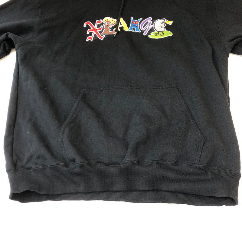 【中古品】【メンズ】 XLARGE エクストララージ PERSONALS HOODED SWEATSHIRT 101244012004 パーソナルズ フーデッド スウェットシャツ トップス プルオーバーフーディー パーカー 142-250326-kk-10-tei サイズ：L カラー：ブラック 万代Net店