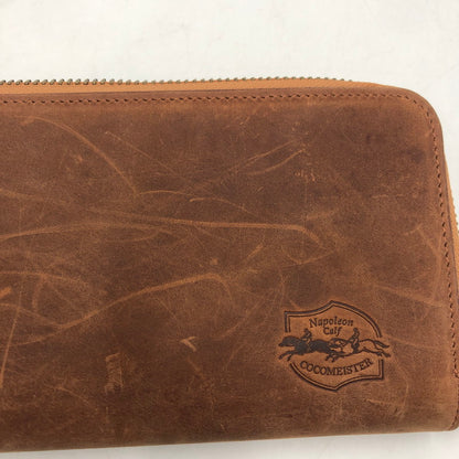 【現状渡し品】【メンズ】 COCOMEISTER ココマイスター NAPOLEON CALF HERCULES WALLET ナポレオンカーフ ヘラクレス ウォレット 長財布 ロングウォレット 200-251220-yy-05-tei カラー：ワイルドブラウン 万代Net店