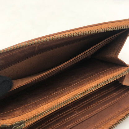 【現状渡し品】【メンズ】 COCOMEISTER ココマイスター NAPOLEON CALF HERCULES WALLET ナポレオンカーフ ヘラクレス ウォレット 長財布 ロングウォレット 200-251220-yy-05-tei カラー：ワイルドブラウン 万代Net店