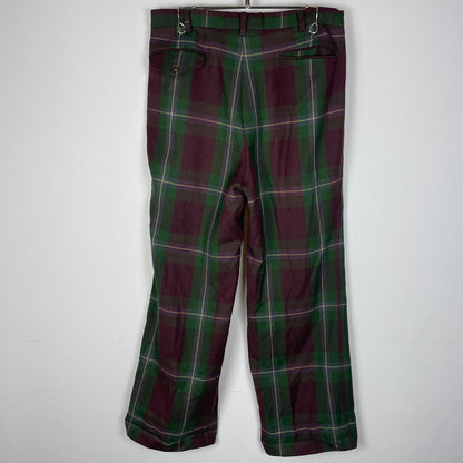 【中古品】【メンズ】 RALPH LAUREN ラルフローレン CHECK PANTS 022-5-PR-RLSA-0011 チェックパンツ ボトムス スラックス サスペンダーボタン付き 158-251217-ts-19-tei サイズ：86 カラー：チェック 万代Net店