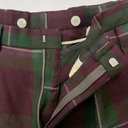 【中古品】【メンズ】 RALPH LAUREN ラルフローレン CHECK PANTS 022-5-PR-RLSA-0011 チェックパンツ ボトムス スラックス サスペンダーボタン付き 158-251217-ts-19-tei サイズ：86 カラー：チェック 万代Net店