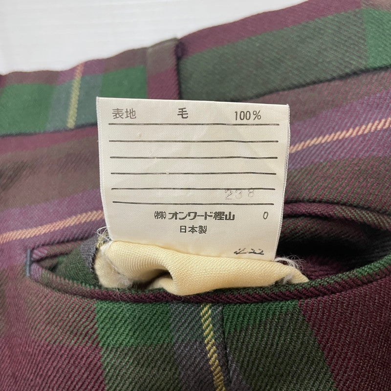 【中古品】【メンズ】 RALPH LAUREN ラルフローレン CHECK PANTS 022-5-PR-RLSA-0011 チェックパンツ ボトムス スラックス サスペンダーボタン付き 158-251217-ts-19-tei サイズ：86 カラー：チェック 万代Net店