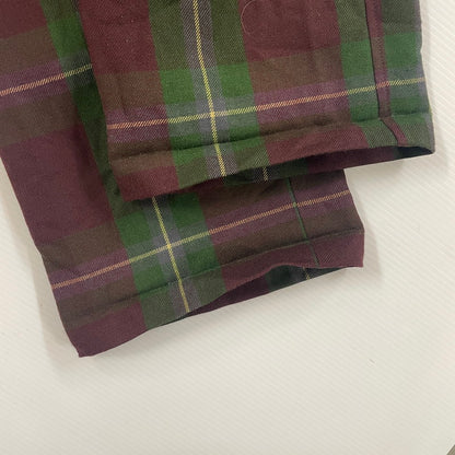 【中古品】【メンズ】 RALPH LAUREN ラルフローレン CHECK PANTS 022-5-PR-RLSA-0011 チェックパンツ ボトムス スラックス サスペンダーボタン付き 158-251217-ts-19-tei サイズ：86 カラー：チェック 万代Net店