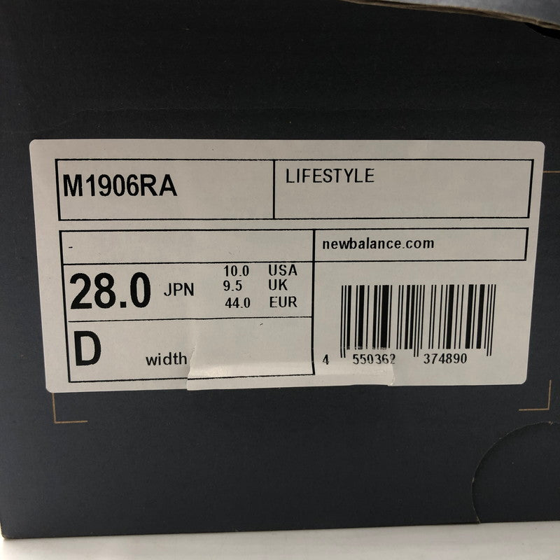 【中古品】【メンズ】 NEW BALANCE ニューバランス M1906RA M1906 スニーカー 靴 162-251217-ks-17-tei カラー：WHITE GRAY 万代Net店