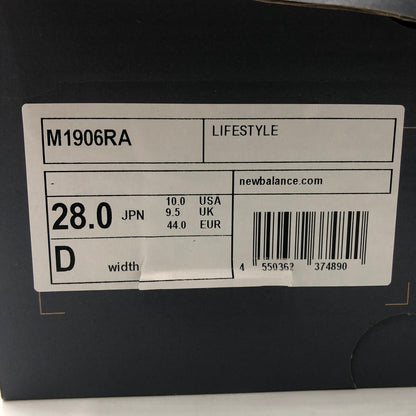【中古品】【メンズ】 NEW BALANCE ニューバランス M1906RA M1906 スニーカー 靴 162-251217-ks-17-tei カラー：WHITE GRAY 万代Net店