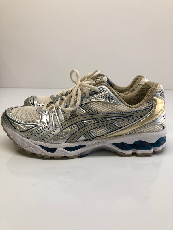 【中古品】【メンズ】 ASICS アシックス 1201A019 GEL-KAYANO 14 ゲル カヤノ 靴 シューズ スニーカー 162-260924-AS-44-hon サイズ：28cm US10 カラー：CREAM/PURE SILVER 万代Net店