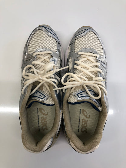 【中古品】【メンズ】 ASICS アシックス 1201A019 GEL-KAYANO 14 ゲル カヤノ 靴 シューズ スニーカー 162-260924-AS-44-hon サイズ：28cm US10 カラー：CREAM/PURE SILVER 万代Net店
