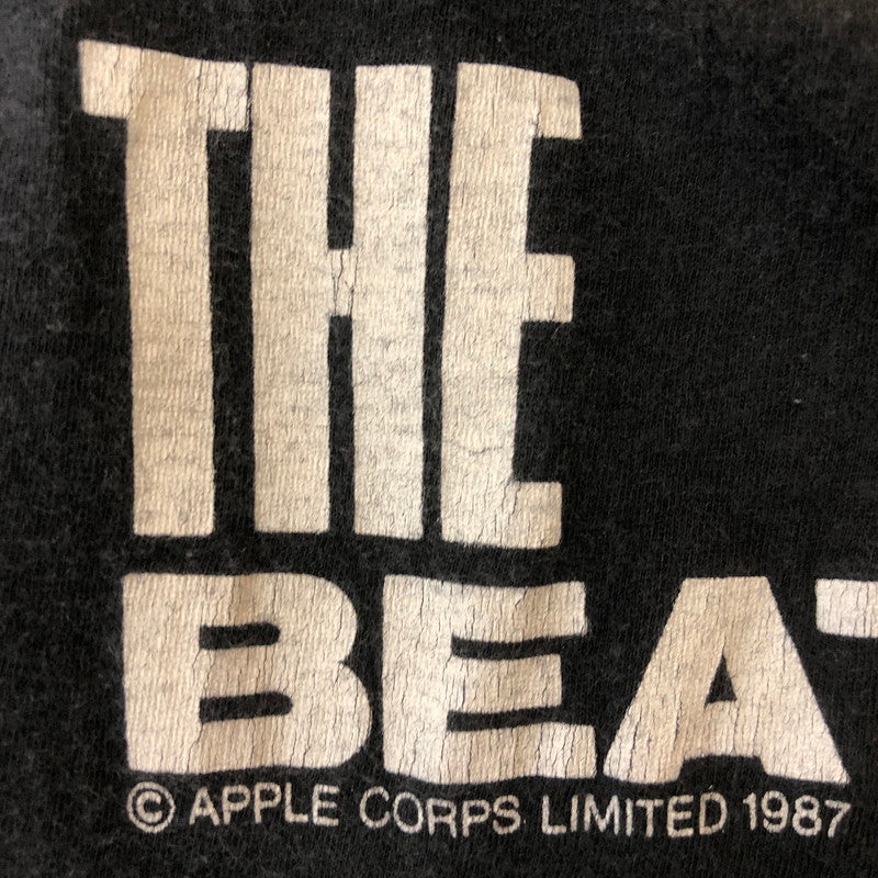 【現状渡し品】【メンズ】 UNKNOWN 80's THE BEATLES S/S GRAPHIC TEE VINTAGE 80年代 ザ ビートルズ ショートスリーブ グラフィック Tシャツ 半袖 トップス ヴィンテージ 145-250326-kk-17-tei サイズ：M カラー：ブラック 万代Net店