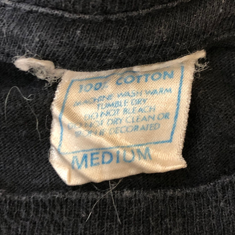 【現状渡し品】【メンズ】 UNKNOWN 80's THE BEATLES S/S GRAPHIC TEE VINTAGE 80年代 ザ ビートルズ ショートスリーブ グラフィック Tシャツ 半袖 トップス ヴィンテージ 145-250326-kk-17-tei サイズ：M カラー：ブラック 万代Net店