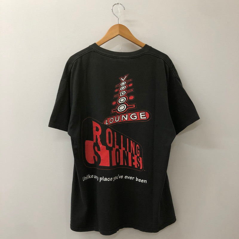 【中古品】【メンズ】 BROCKUM ブルッカム 90's THE ROLLING STONES VOODOO LOUNGE WORLD TOUR 94-95 S/S TEE 90年代 ザ ローリングストーンズ ヴードゥー ラウンジ ワールドツアー Tシャツ 半袖 トップス 145-250326-kk-19-tei サイズ：XL カラー：チャコール 万代Net店