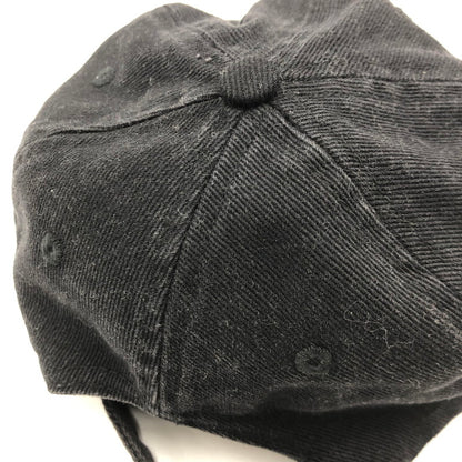 【中古品】【メンズ】 VUJADE ヴジャデ PL DENIM CAP ピーエル デニムキャップ 帽子 185-250711-ks-15-tei サイズ：F カラー：ブラック 万代Net店