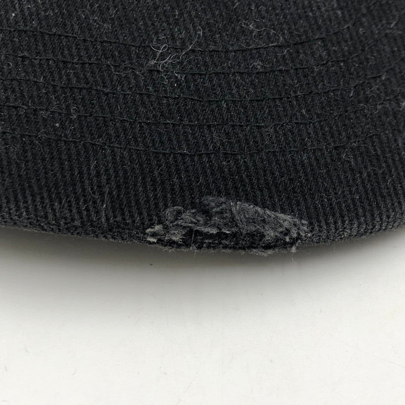 【中古品】【メンズ】 VUJADE ヴジャデ PL DENIM CAP ピーエル デニムキャップ 帽子 185-250711-ks-15-tei サイズ：F カラー：ブラック 万代Net店