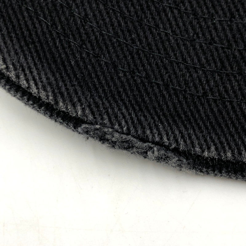 【中古品】【メンズ】 VUJADE ヴジャデ PL DENIM CAP ピーエル デニムキャップ 帽子 185-250711-ks-15-tei サイズ：F カラー：ブラック 万代Net店