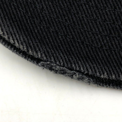 【中古品】【メンズ】 VUJADE ヴジャデ PL DENIM CAP ピーエル デニムキャップ 帽子 185-250711-ks-15-tei サイズ：F カラー：ブラック 万代Net店