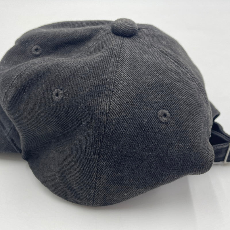 【中古品】【メンズ】 VUJADE ヴジャデ VD DENIM CAP MHWA72508 デニムキャップ 帽子 ヴィンテージ加工 185-251231-ko-01-tei サイズ：ワンサイズ カラー：ブラック 万代Net店