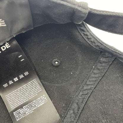 【中古品】【メンズ】 VUJADE ヴジャデ VD DENIM CAP MHWA72508 デニムキャップ 帽子 ヴィンテージ加工 185-251231-ko-01-tei サイズ：ワンサイズ カラー：ブラック 万代Net店