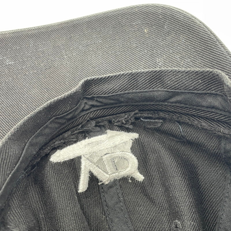 【中古品】【メンズ】 VUJADE ヴジャデ VD DENIM CAP MHWA72508 デニムキャップ 帽子 ヴィンテージ加工 185-251231-ko-01-tei サイズ：ワンサイズ カラー：ブラック 万代Net店