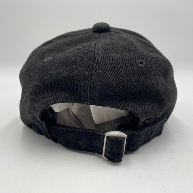 【中古品】【メンズ】 VUJADE ヴジャデ VD DENIM CAP MHWA72508 デニムキャップ 帽子 ヴィンテージ加工 185-251231-ko-01-tei サイズ：ワンサイズ カラー：ブラック 万代Net店