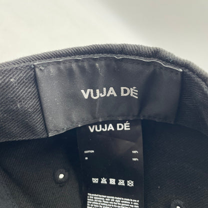 【中古品】【メンズ】 VUJADE ヴジャデ VD DENIM CAP MHWA72508 デニムキャップ 帽子 ヴィンテージ加工 185-251231-ko-01-tei サイズ：ワンサイズ カラー：ブラック 万代Net店