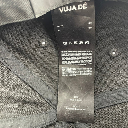 【中古品】【メンズ】 VUJADE ヴジャデ VD DENIM CAP MHWA72508 デニムキャップ 帽子 ヴィンテージ加工 185-251231-ko-01-tei サイズ：ワンサイズ カラー：ブラック 万代Net店