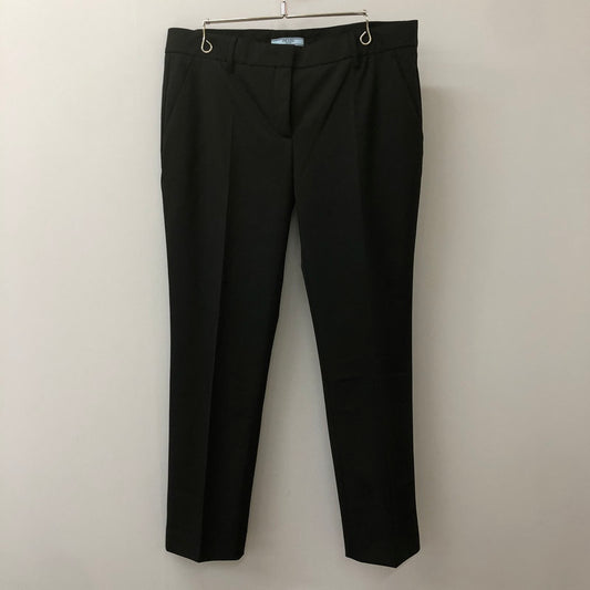 【中古品】【メンズ】 PRADA プラダ STRETCH POLYESTER TWILL SLIM SLACKS DNA528 S111 1DAT ストレッチポリエステルツイル スリムスラックス ボトムス パンツ 152-250401-kk-07-tei サイズ：46 カラー：ブラック 万代Net店