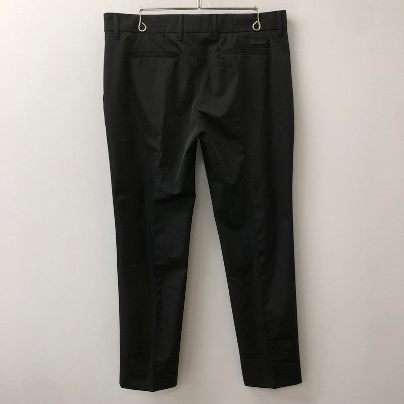 【中古品】【メンズ】 PRADA プラダ STRETCH POLYESTER TWILL SLIM SLACKS DNA528 S111 1DAT ストレッチポリエステルツイル スリムスラックス ボトムス パンツ 152-250401-kk-07-tei サイズ：46 カラー：ブラック 万代Net店