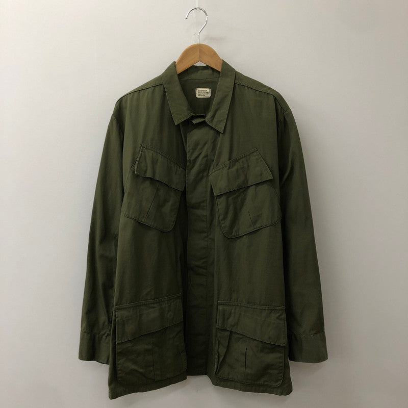 【中古品】【メンズ】 U.S. ARMY アメリカ軍 70's 5th JUNGLE FATIGUE JACKET DSA100-70-C-0208 8405-935-4708 VINTAGE 70年代 ジャングルファティーグジャケット ヴィンテージ 145-250329-kk-05-tei サイズ：M-R カラー：オリーブ 万代Net店
