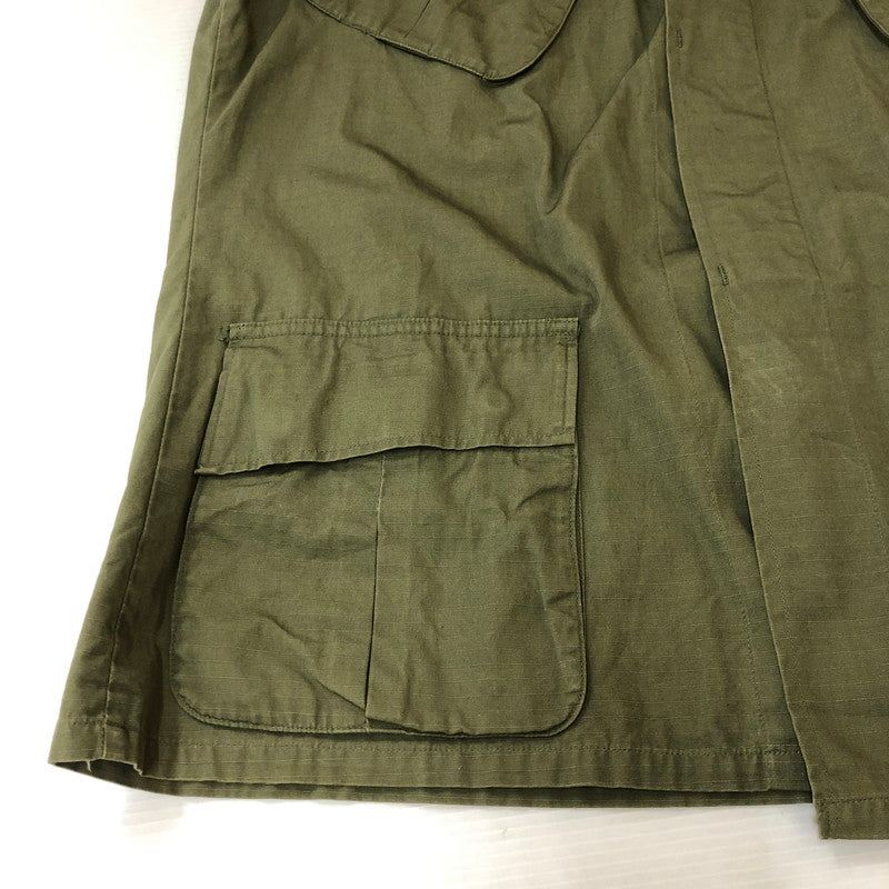 【中古品】【メンズ】 U.S. ARMY アメリカ軍 70's 5th JUNGLE FATIGUE JACKET DSA100-70-C-0208 8405-935-4708 VINTAGE 70年代 ジャングルファティーグジャケット ヴィンテージ 145-250329-kk-05-tei サイズ：M-R カラー：オリーブ 万代Net店