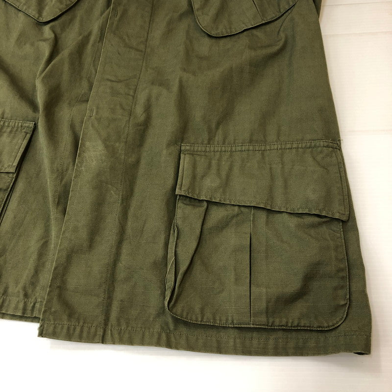 【中古品】【メンズ】 U.S. ARMY アメリカ軍 70's 5th JUNGLE FATIGUE JACKET DSA100-70-C-0208 8405-935-4708 VINTAGE 70年代 ジャングルファティーグジャケット ヴィンテージ 145-250329-kk-05-tei サイズ：M-R カラー：オリーブ 万代Net店