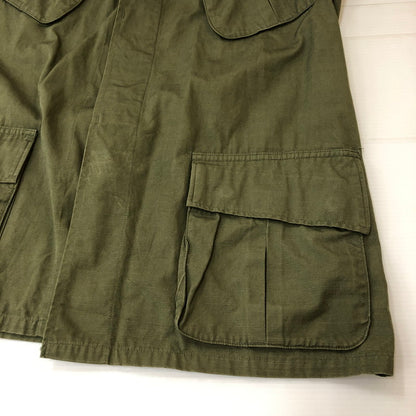 【中古品】【メンズ】 U.S. ARMY アメリカ軍 70's 5th JUNGLE FATIGUE JACKET DSA100-70-C-0208 8405-935-4708 VINTAGE 70年代 ジャングルファティーグジャケット ヴィンテージ 145-250329-kk-05-tei サイズ：M-R カラー：オリーブ 万代Net店