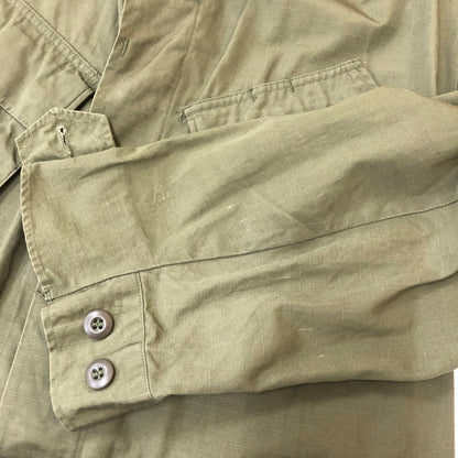 【中古品】【メンズ】 U.S. ARMY アメリカ軍 70's 5th JUNGLE FATIGUE JACKET DSA100-70-C-0208 8405-935-4708 VINTAGE 70年代 ジャングルファティーグジャケット ヴィンテージ 145-250329-kk-05-tei サイズ：M-R カラー：オリーブ 万代Net店